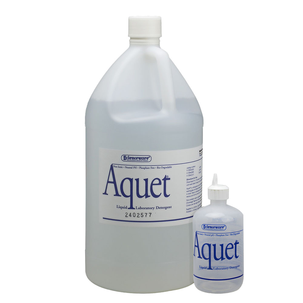 BelArt Aquet Detergent For Glassware and Plastics; 1 Gallon Bottle Lab